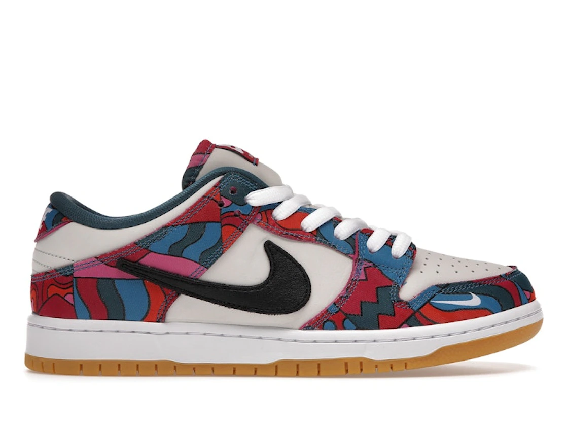 Nike Parra x Dunk Low Pro QS SB Skate Abstract Art