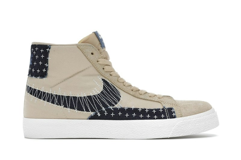 Nike SB Zoom Blazer Mid Sashiko Sesame