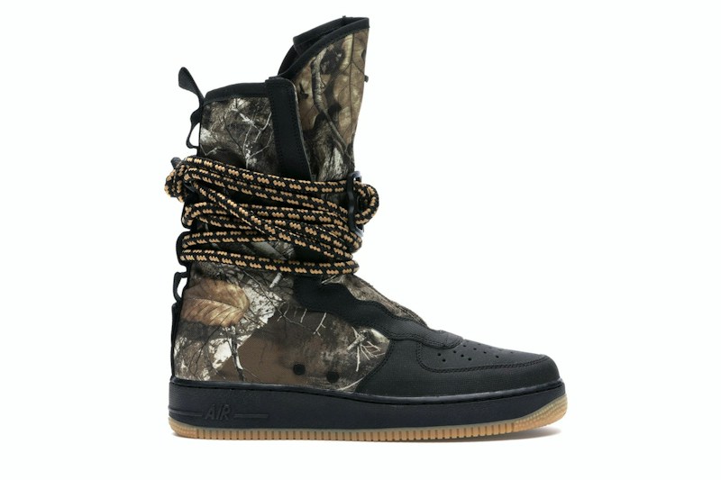 Nike Realtree x SF Air Force 1 Hi "Black Camo