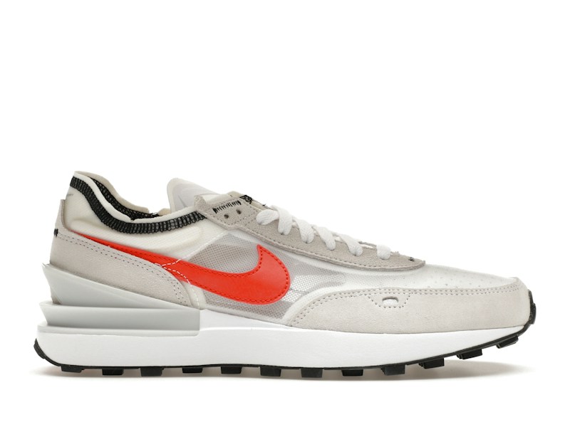 Nike Waffle One White Picante Red
