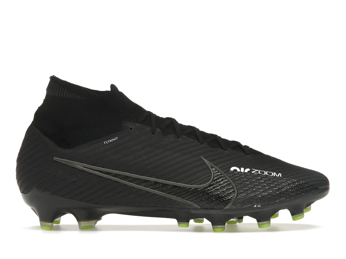 Nike Zoom Mercurial Superfly 9 Elite AG-Pro Black White Volt