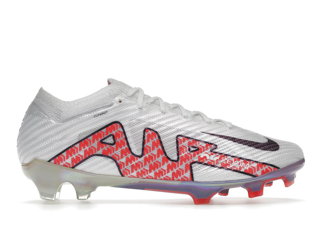 Nike Zoom Mercurial Vapor 15 Elite FG White Bright Crimson