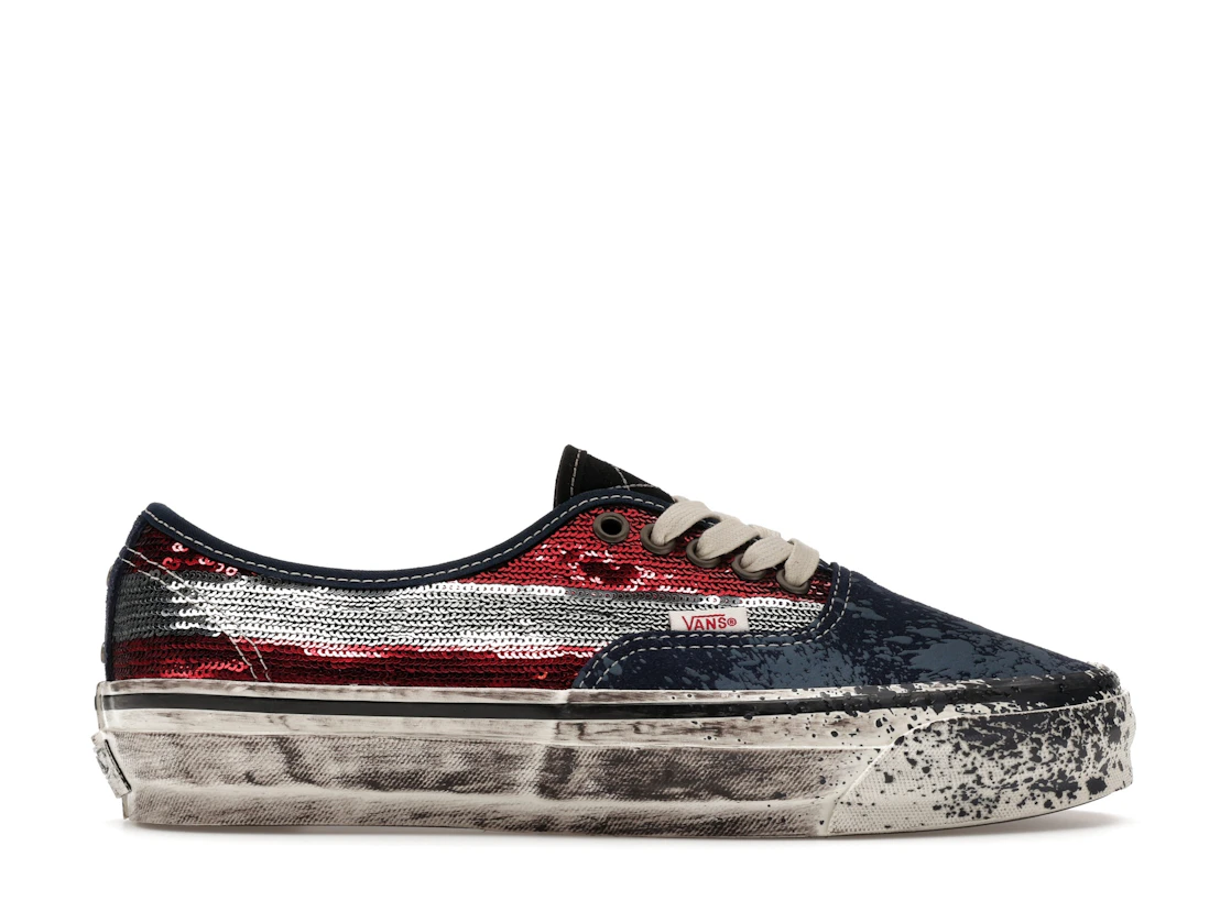 Vans Authentic Premium La Habana - Red Navy