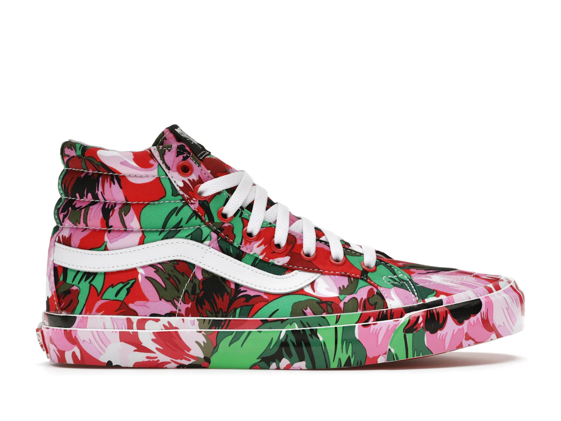 Vans Kenzo x OG Sk8-Hi LX Floral Red
