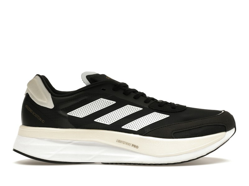 Adidas Adizero Boston 10 Running Black White