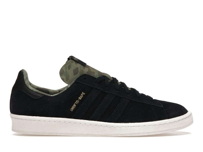 Adidas Campus 80s Undefeated x Bape Black