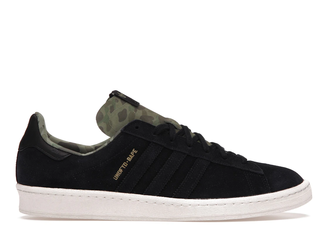 Adidas Campus 80s Undefeated x Bape Black