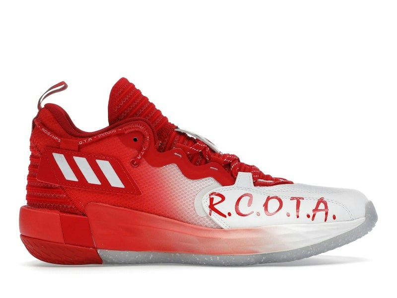Adidas Dame 7 Basketball Red White