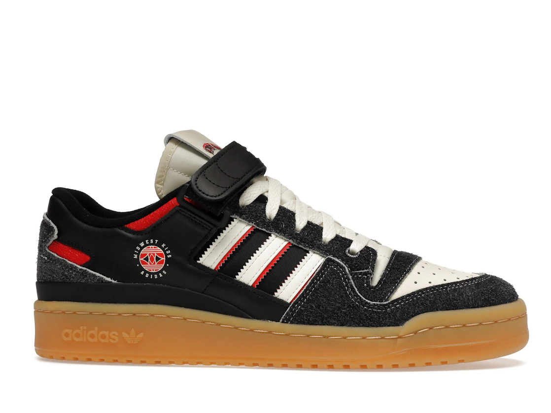 Adidas Forum Low Midwest Kids Black Gum