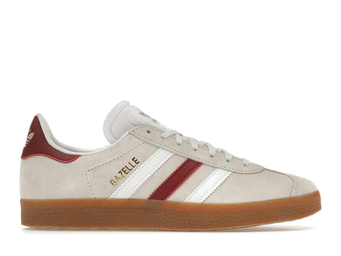 Adidas Gazelle Aluminum Collegiate Burgundy