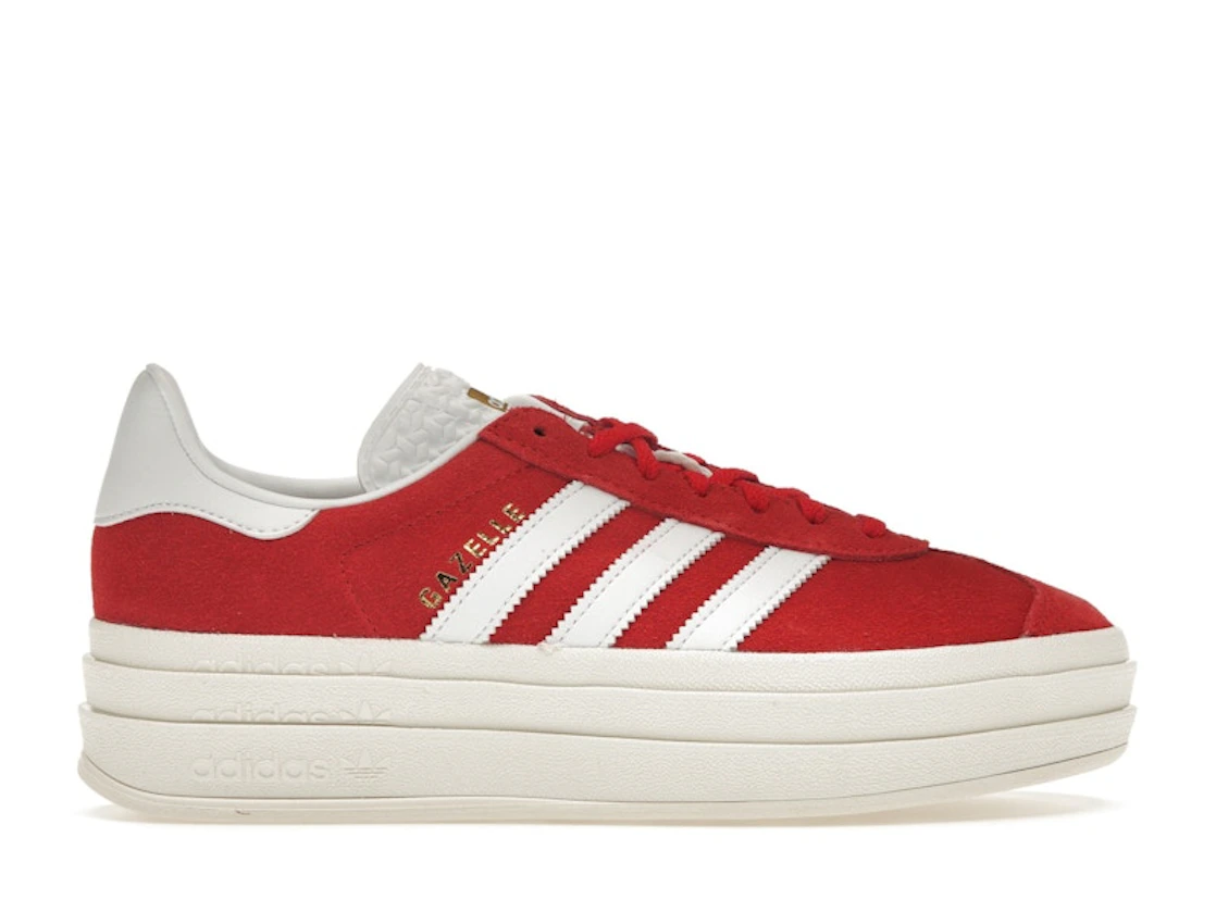 Adidas Gazelle Bold Red Cloud White