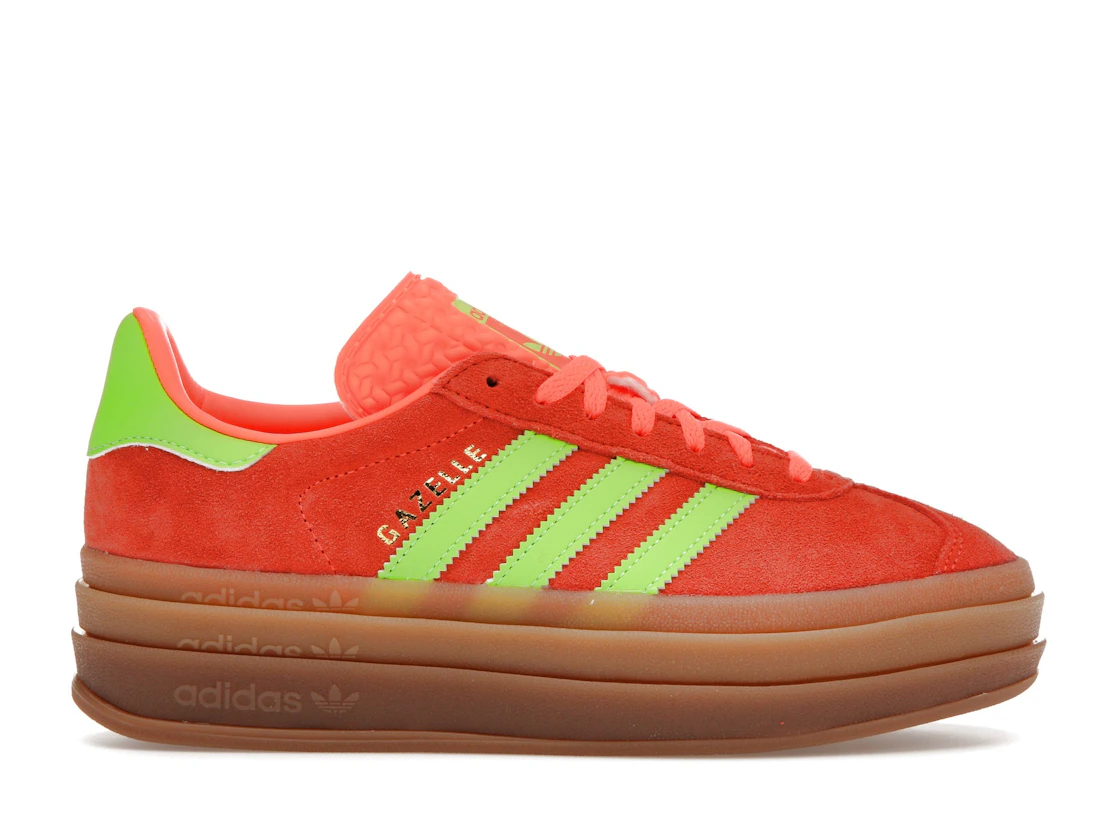 Adidas Gazelle Bold Solar Orange Green
