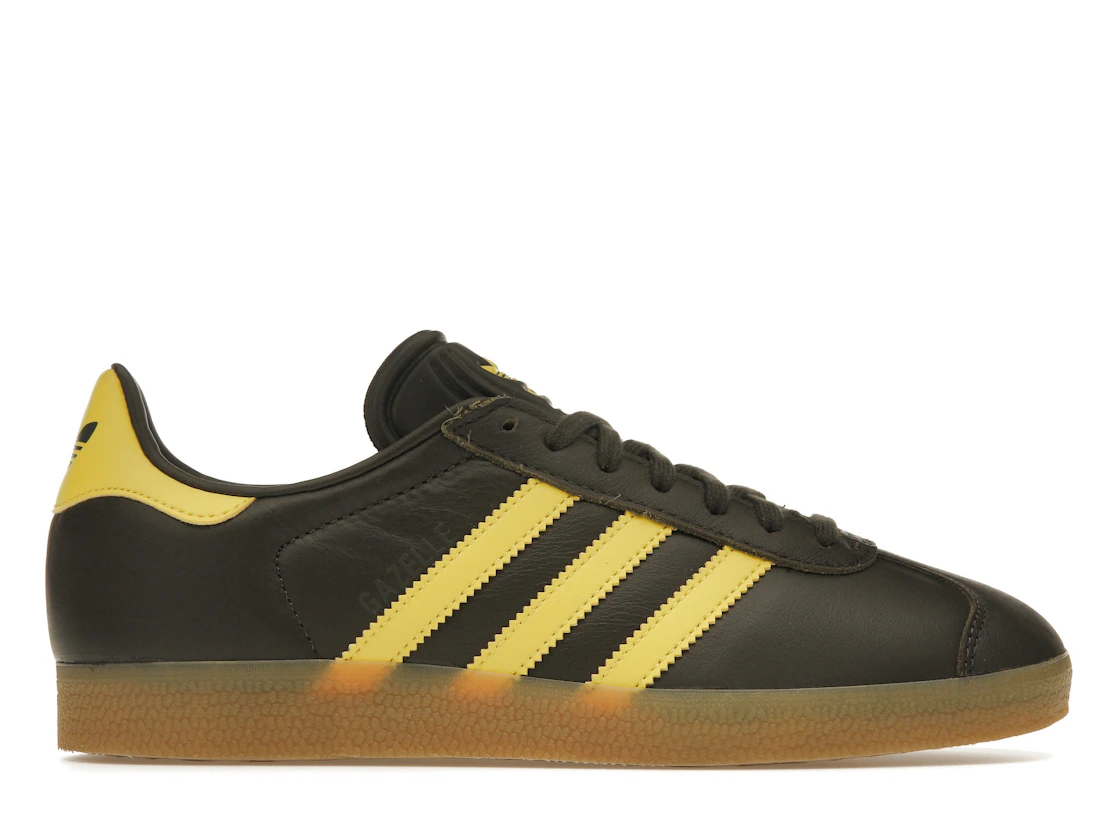 Adidas Gazelle Shadow Olive Yellow Gum