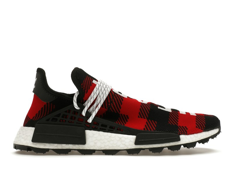 Adidas NMD Hu Pharrell x Bbc Red Plaid (F&F)
