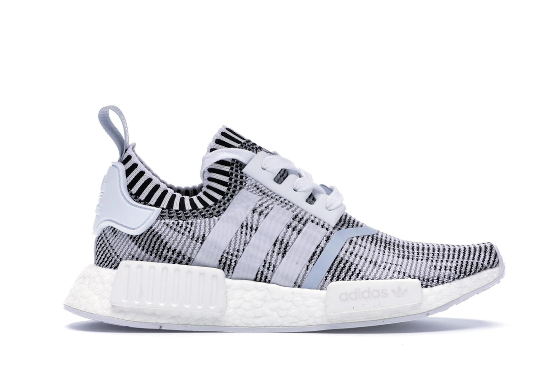 Adidas NMD R1 Glitch Camo White Black