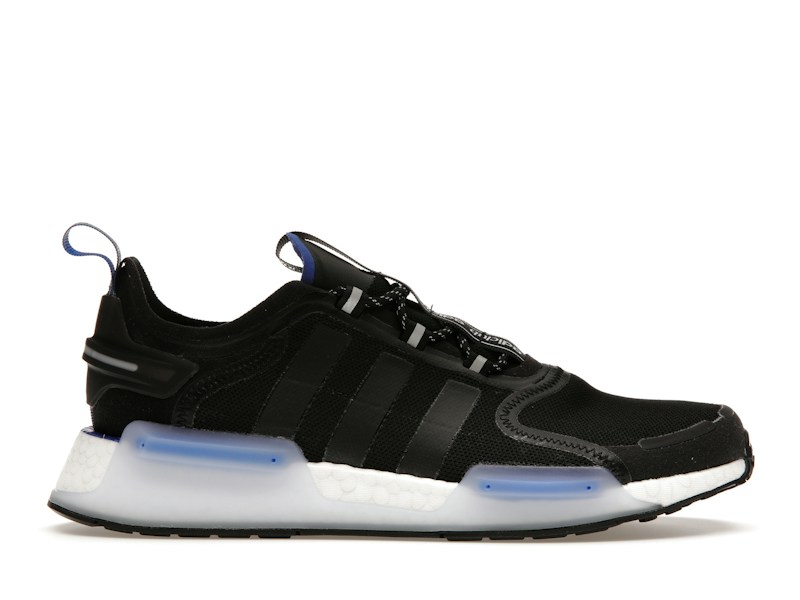 Adidas NMD R1 V3 Black White Royal Blue