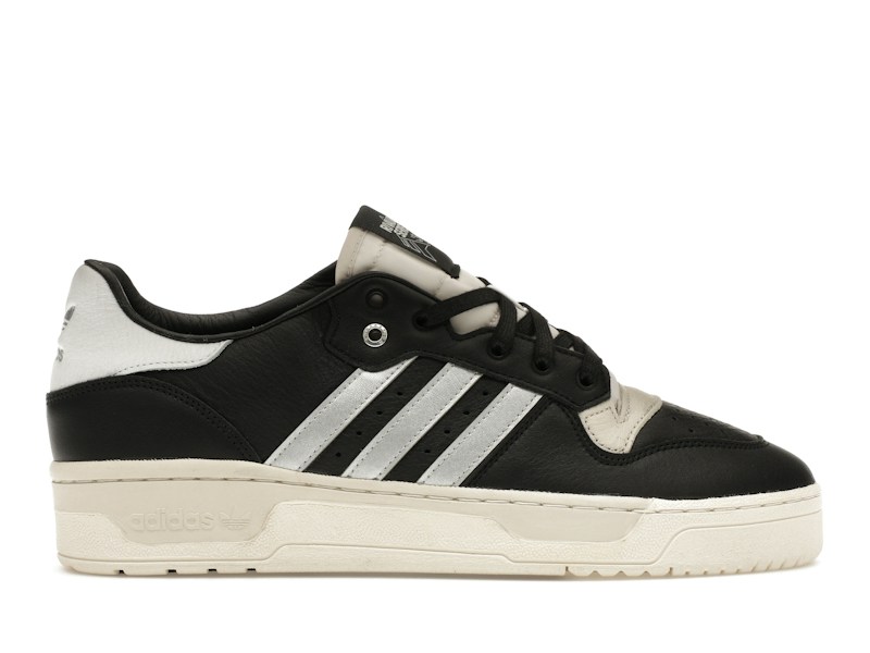 Adidas Rivalry Low Consortium Black Silver Metallic