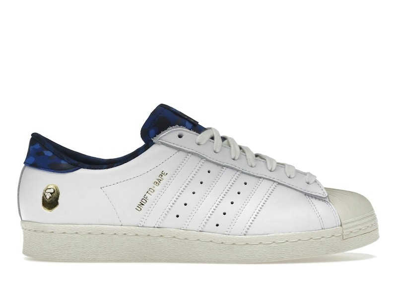 Adidas Superstar 80s Undefeated Bape White