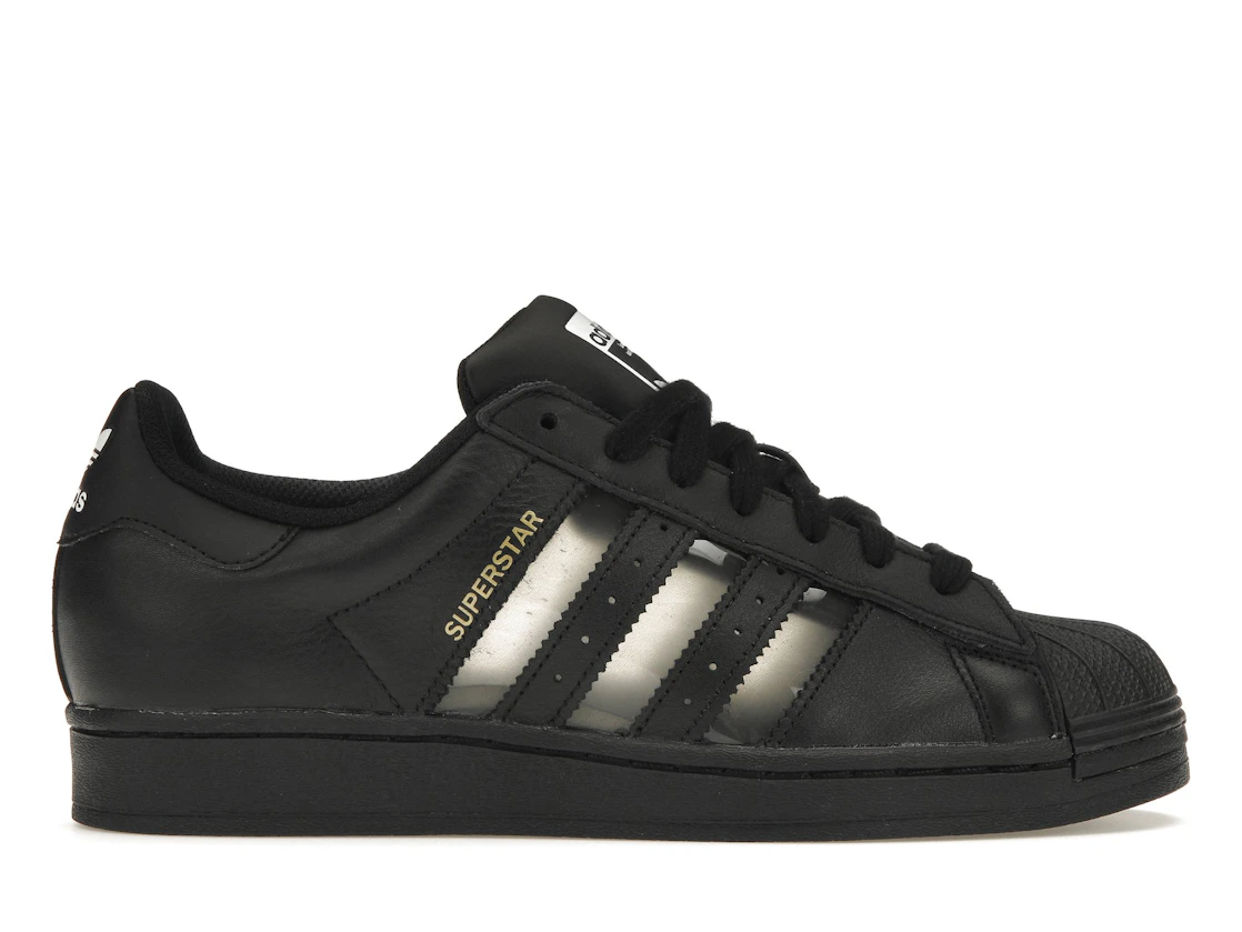 Adidas Superstar Black Transparent