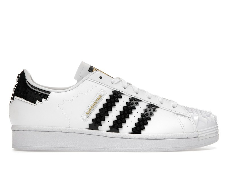 Adidas Superstar Lego White Black