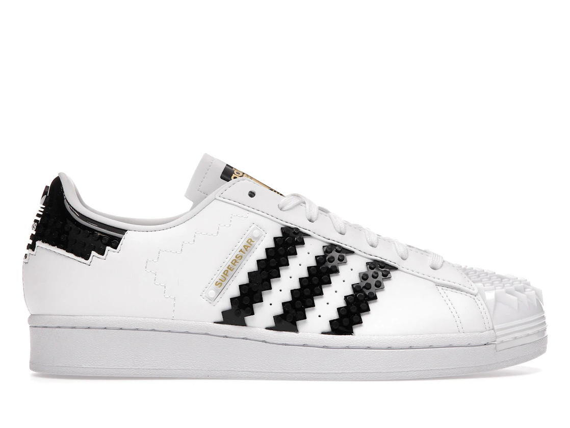 Adidas Superstar Lego White Black