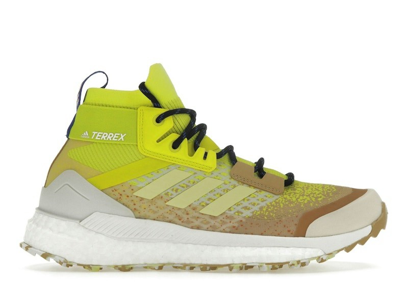 Adidas Terrex Free Hiker Primeblue Beige Tone Pulse Yellow