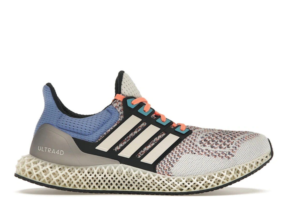 Adidas Ultra 4D Chalk Blue Fusion Orange
