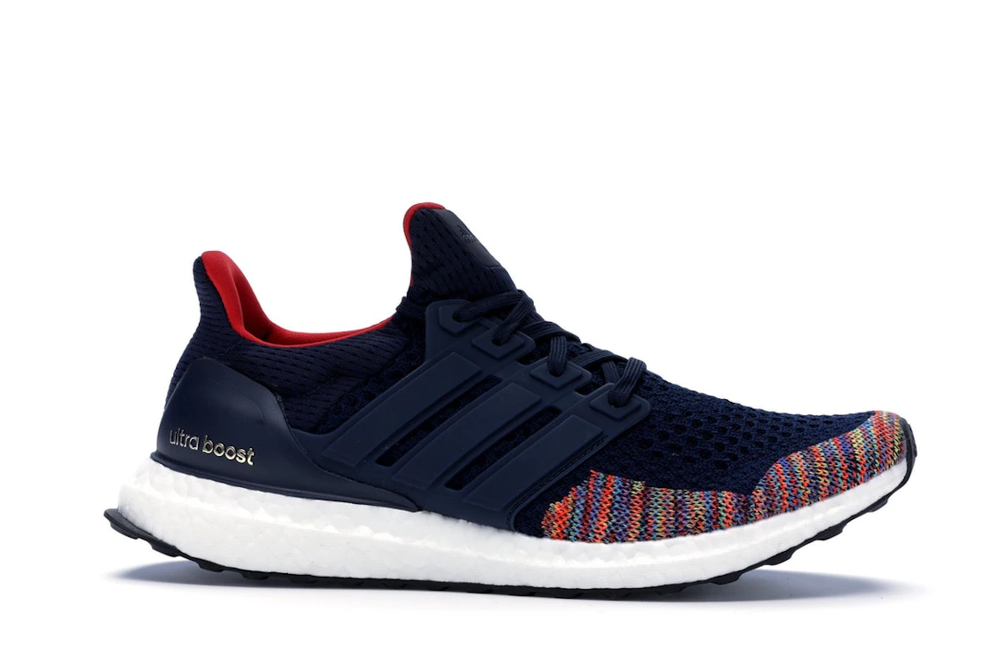 Adidas Ultra Boost 1.0 Multi-Color Toe Navy