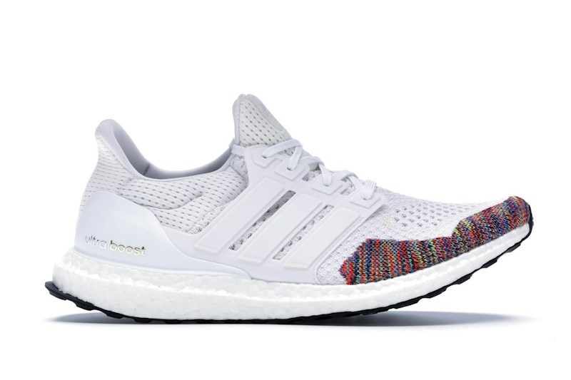 Adidas Ultra Boost 1.0 Multi-Color Toe White