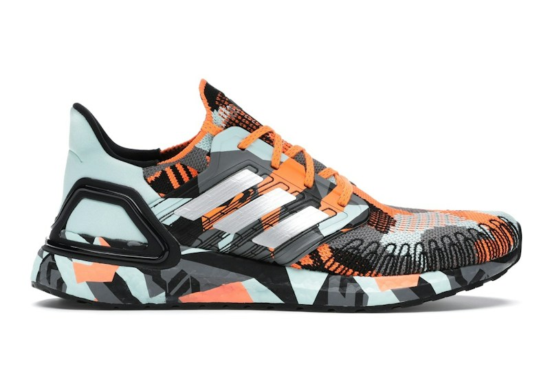 Adidas Ultra Boost 20 Camo Orange Frost