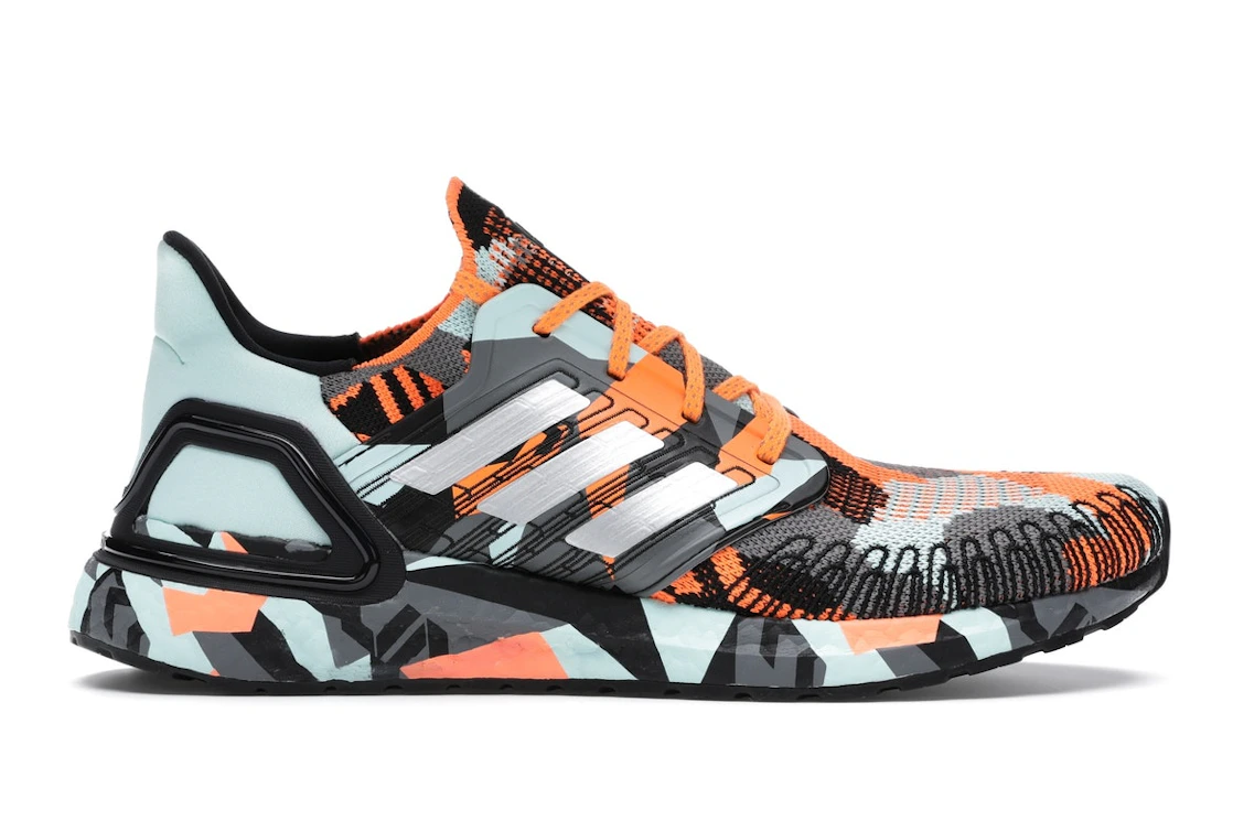 Adidas Ultra Boost 20 Camo Orange Frost