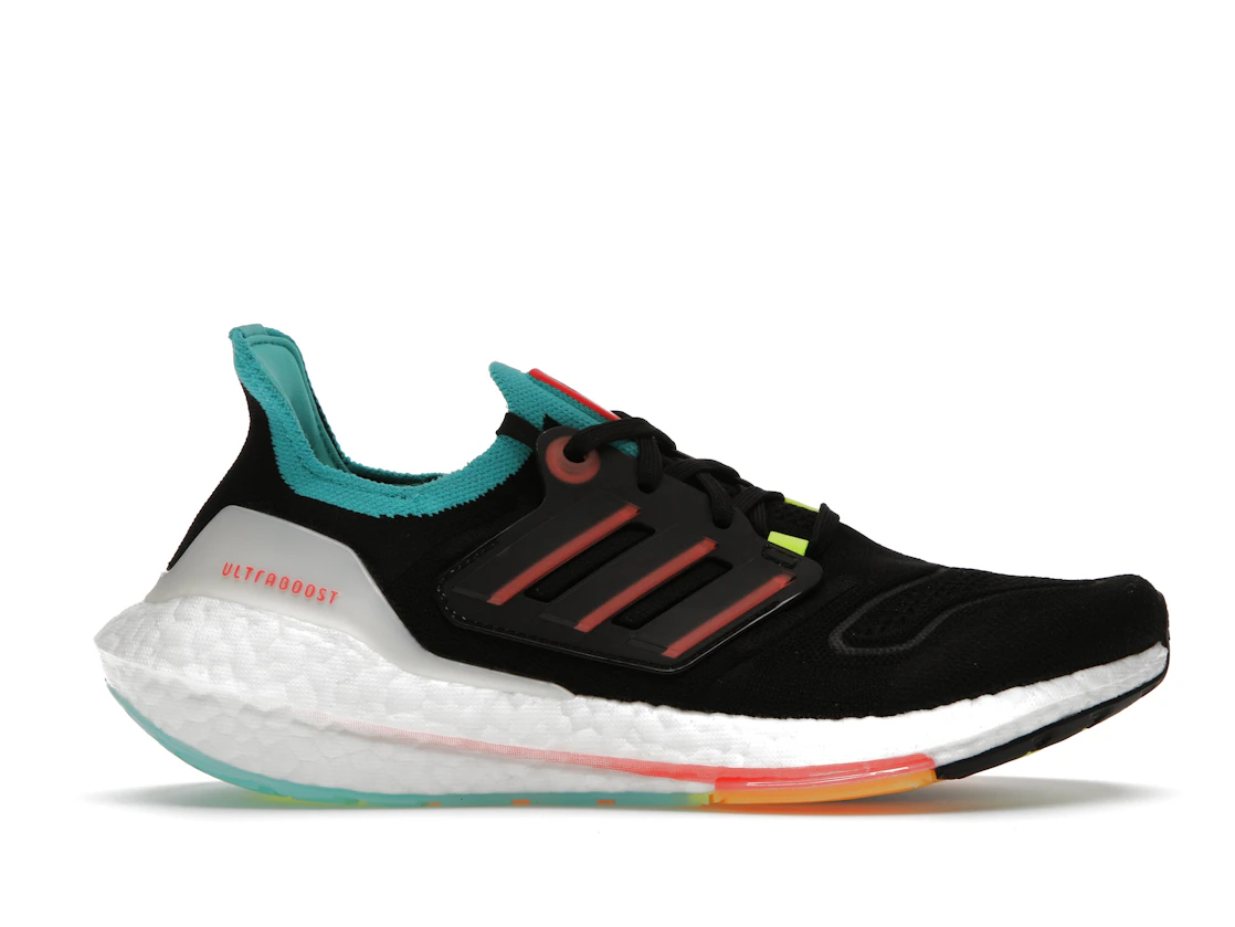 Adidas Ultra Boost 22 Black Turbo Mint Rust