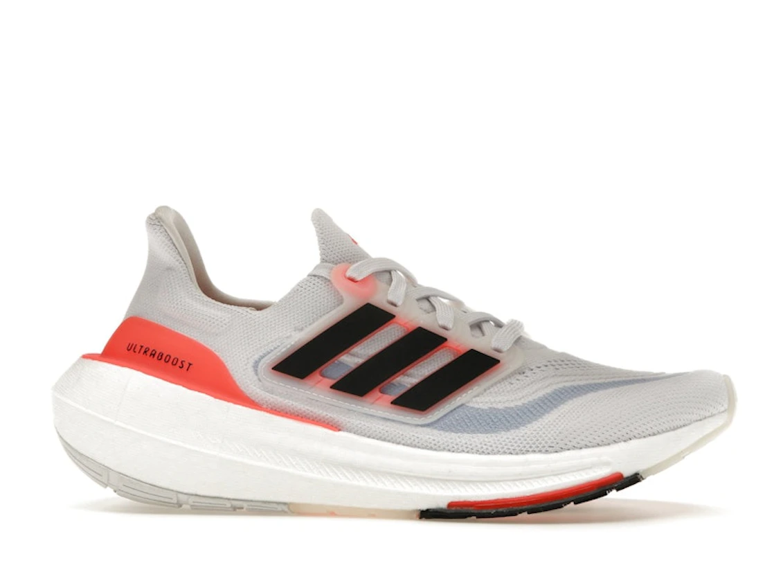 Adidas Ultra Boost Light White Black Solar Red