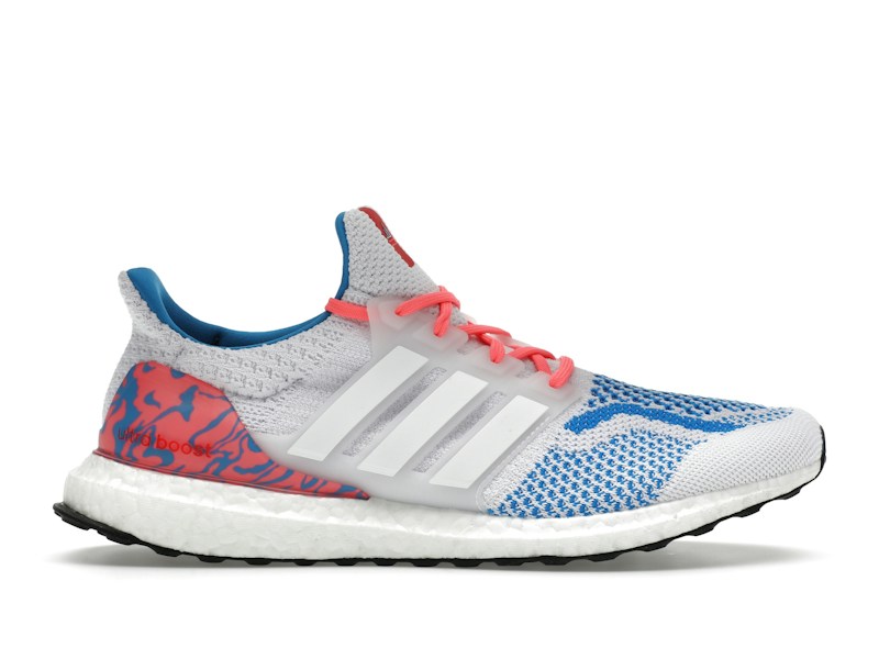 Adidas Ultra Boost 5.0 DNA Cloud White Bright Blue Turbo