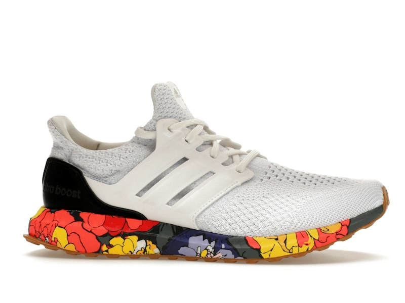 Adidas Ultra Boost 5.0 DNA White Floral Midsole