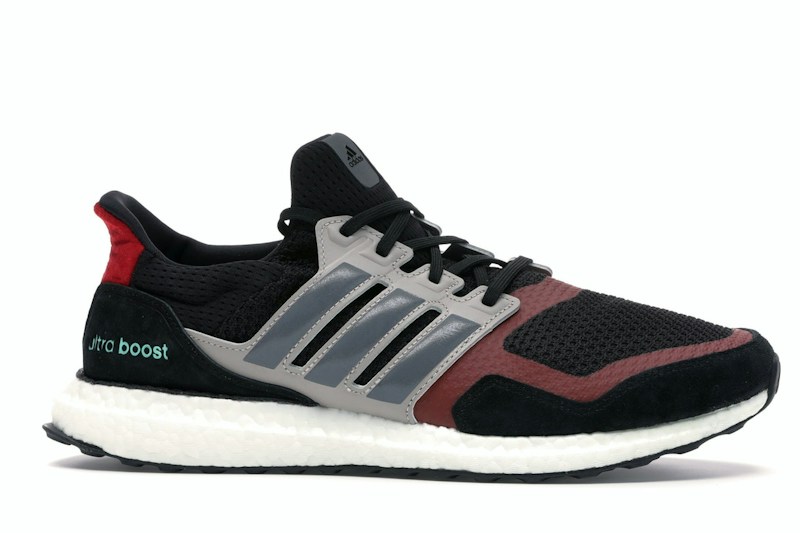 Adidas Ultra Boost S&L Black Grey Power Red