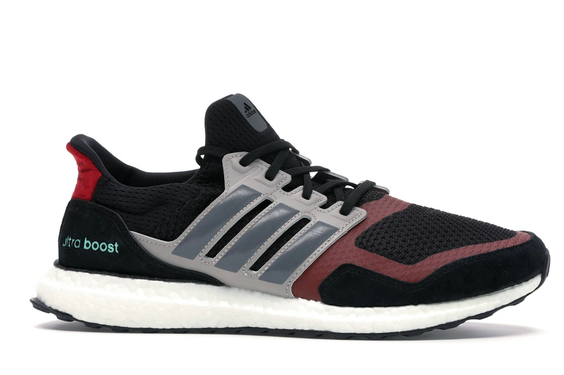 Adidas Ultra Boost S&L Black Grey Power Red