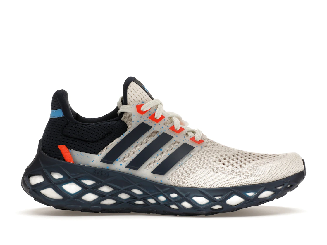 Adidas Ultra Boost Web DNA Chalk White Collegiate Navy
