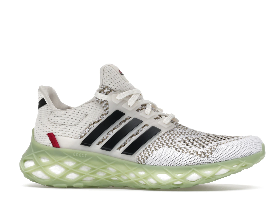 Adidas Ultra Boost Web DNA White Carbon Orbit Green