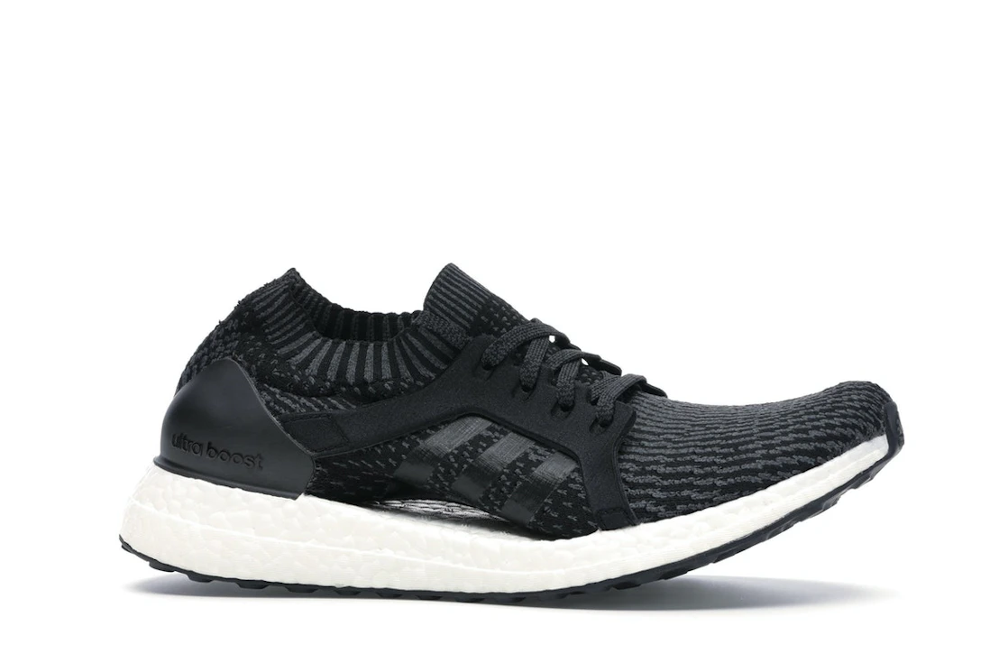 Adidas Ultraboost X Black Dark Grey Heather-Onix