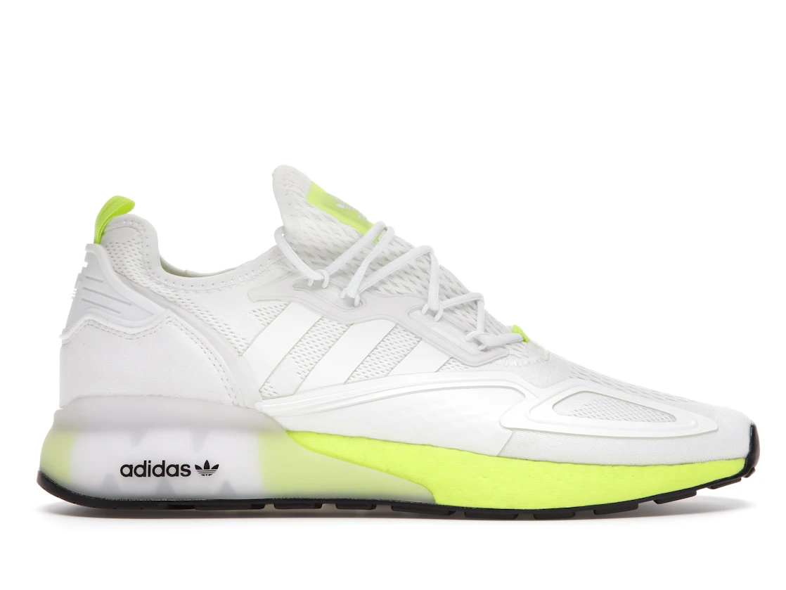 Adidas ZX 2K Boost Cloud White Solar Yellow
