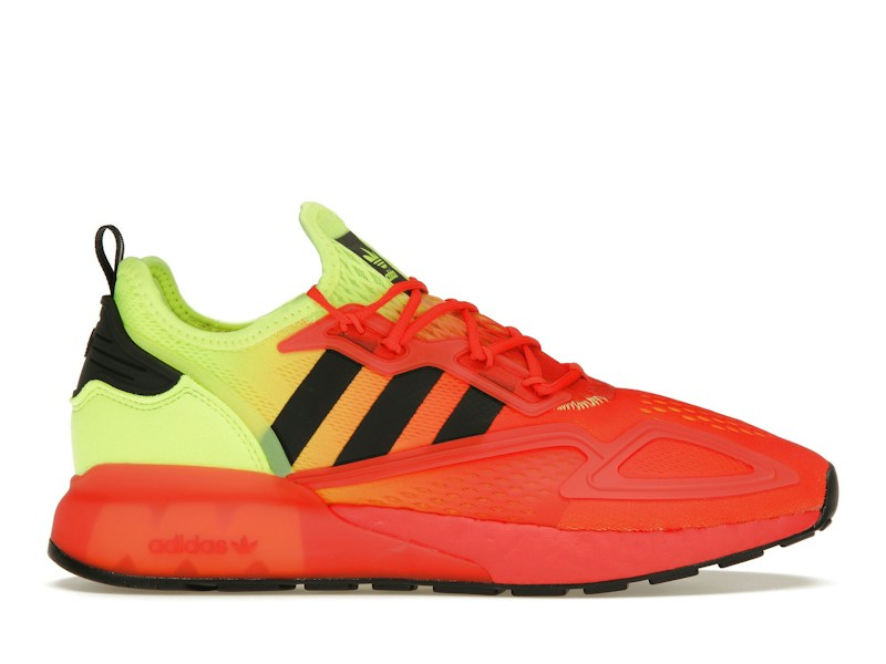 Adidas ZX 2K Boost Solar Yellow Hi Res Red