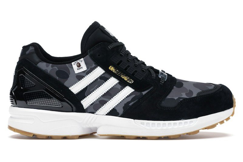 Adidas ZX 8000 Bape Undefeated Black