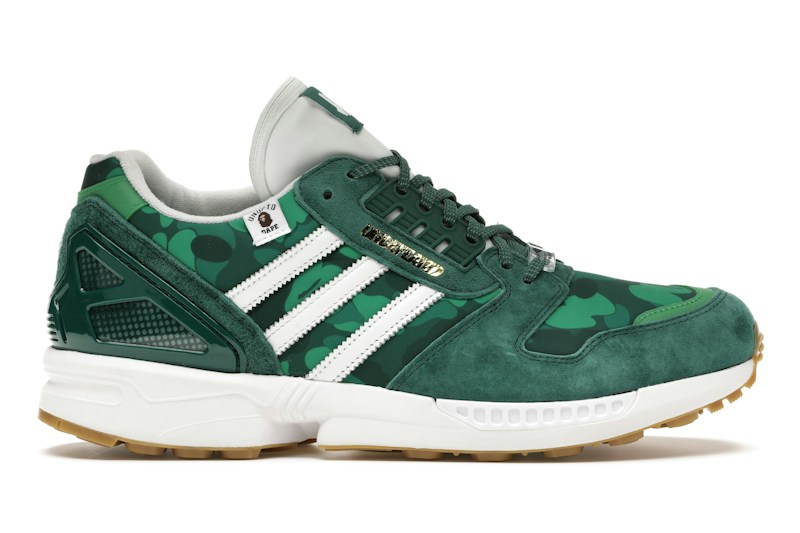 Adidas ZX 8000 Bape Undefeated Green