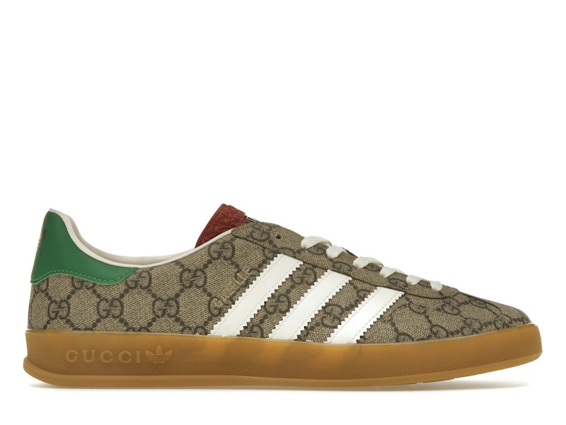 Adidas x Gucci Gazelle Beige GG Monogram