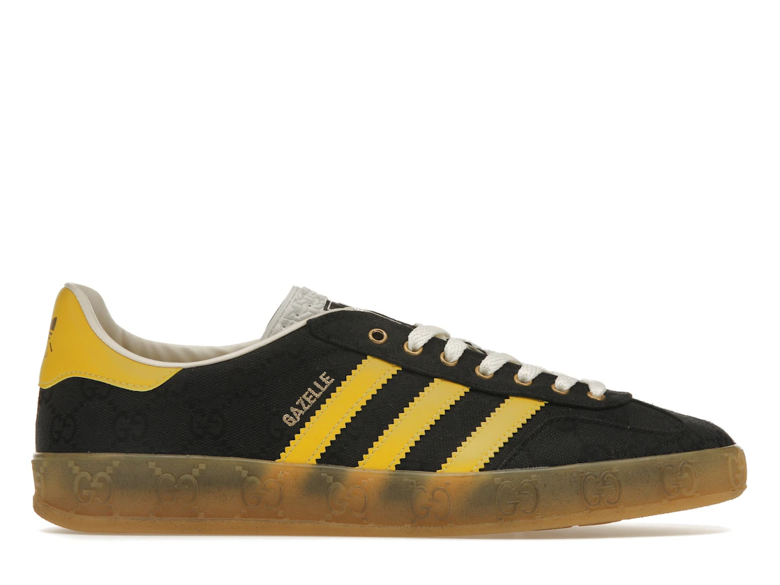 Adidas x Gucci Gazelle Black GG Monogram