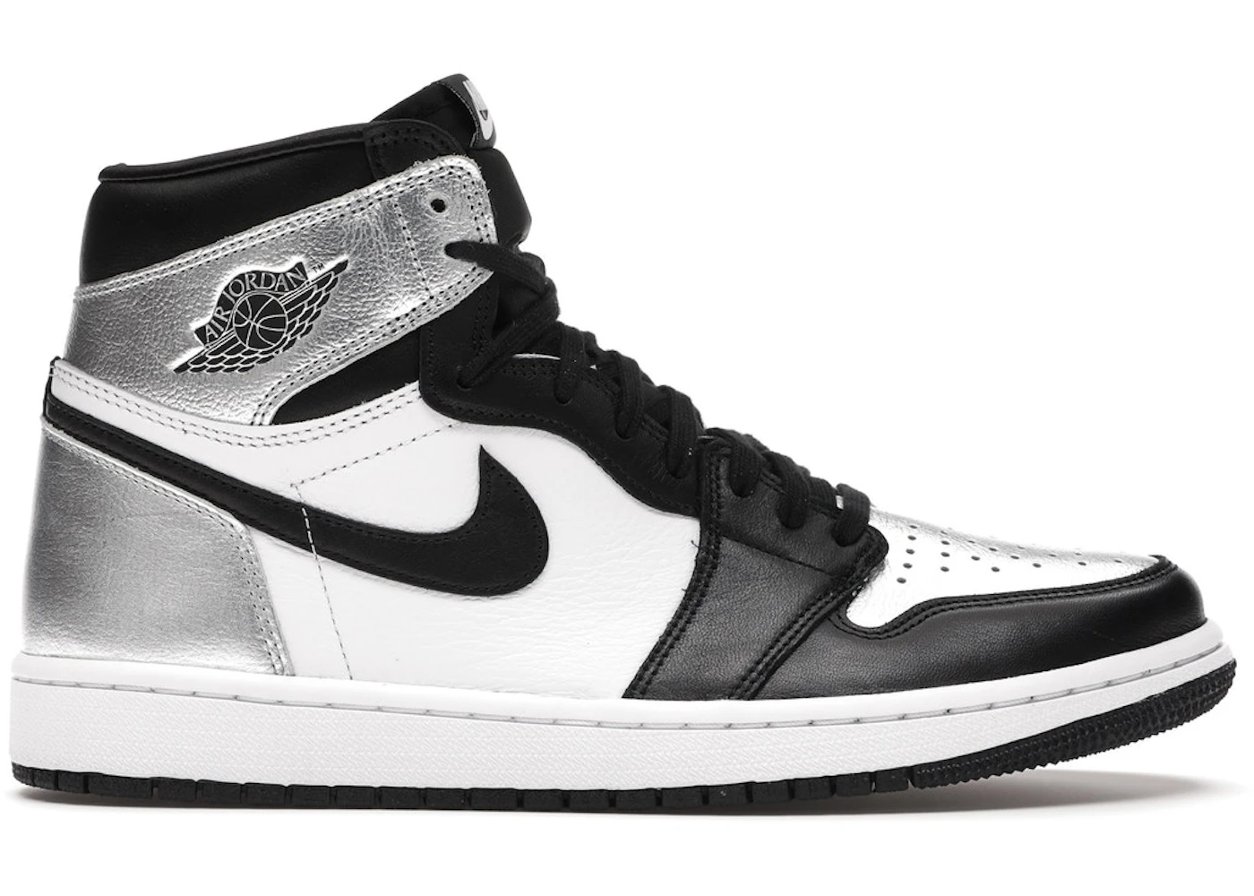 Nike Jordan 1 Retro High Silver Toe