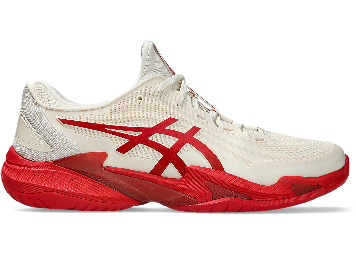 ASICS Court FF 3 Novak Cream Classic Red (1041A522-968)