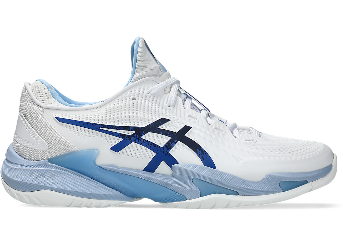 ASICS Court FF 3 Novak White Tuna Blue (1041A522-967)