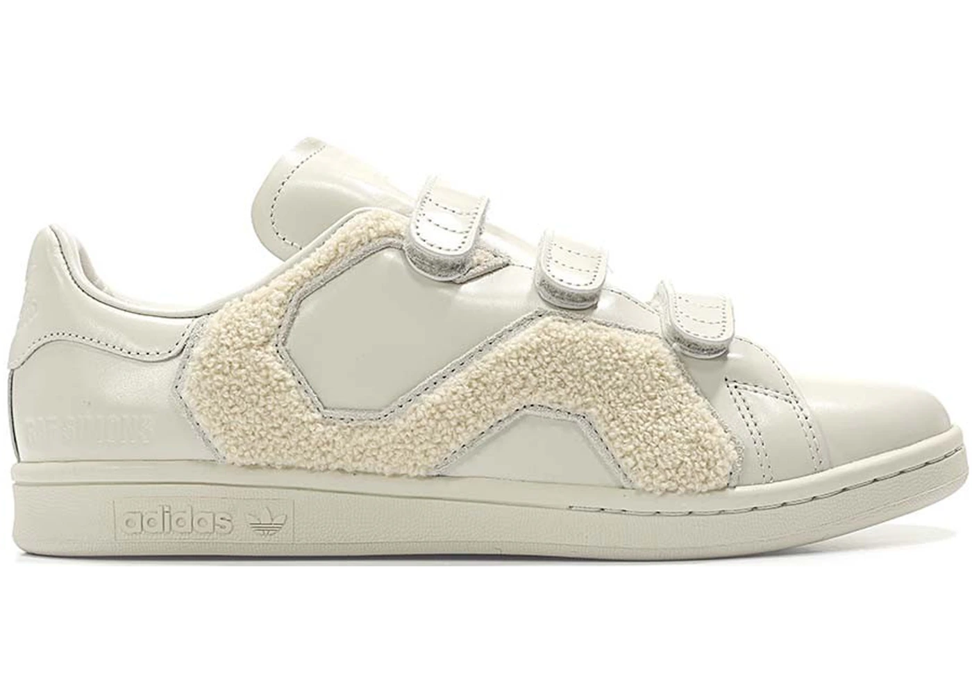 Adidas Stan Smith Raf Simons Comfort Badge Cream White